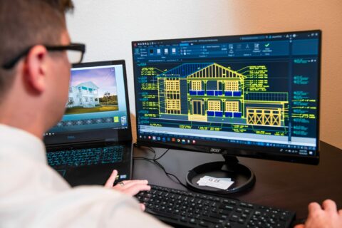Stagiaire adulte en formation AutoCAD au Greta GPI2D