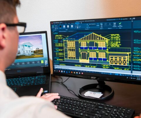 Stagiaire adulte en formation AutoCAD au Greta GPI2D